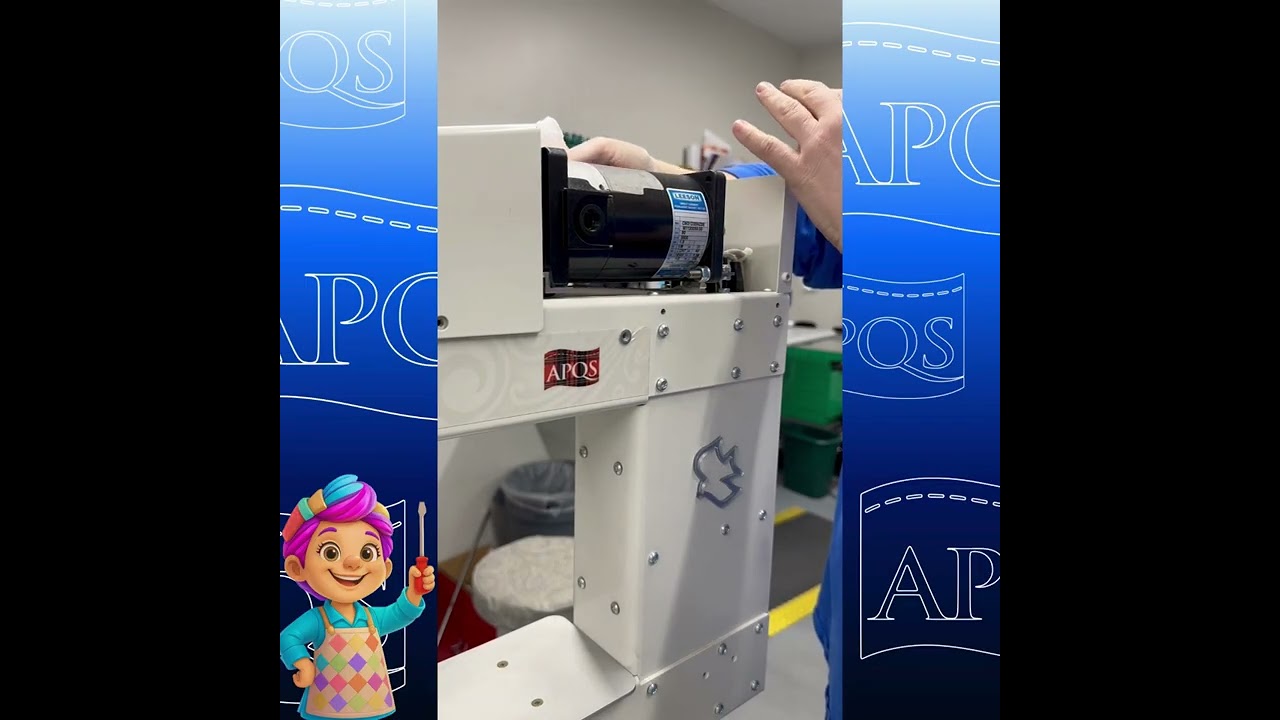 How to Check Motor Brushes in APQS machine