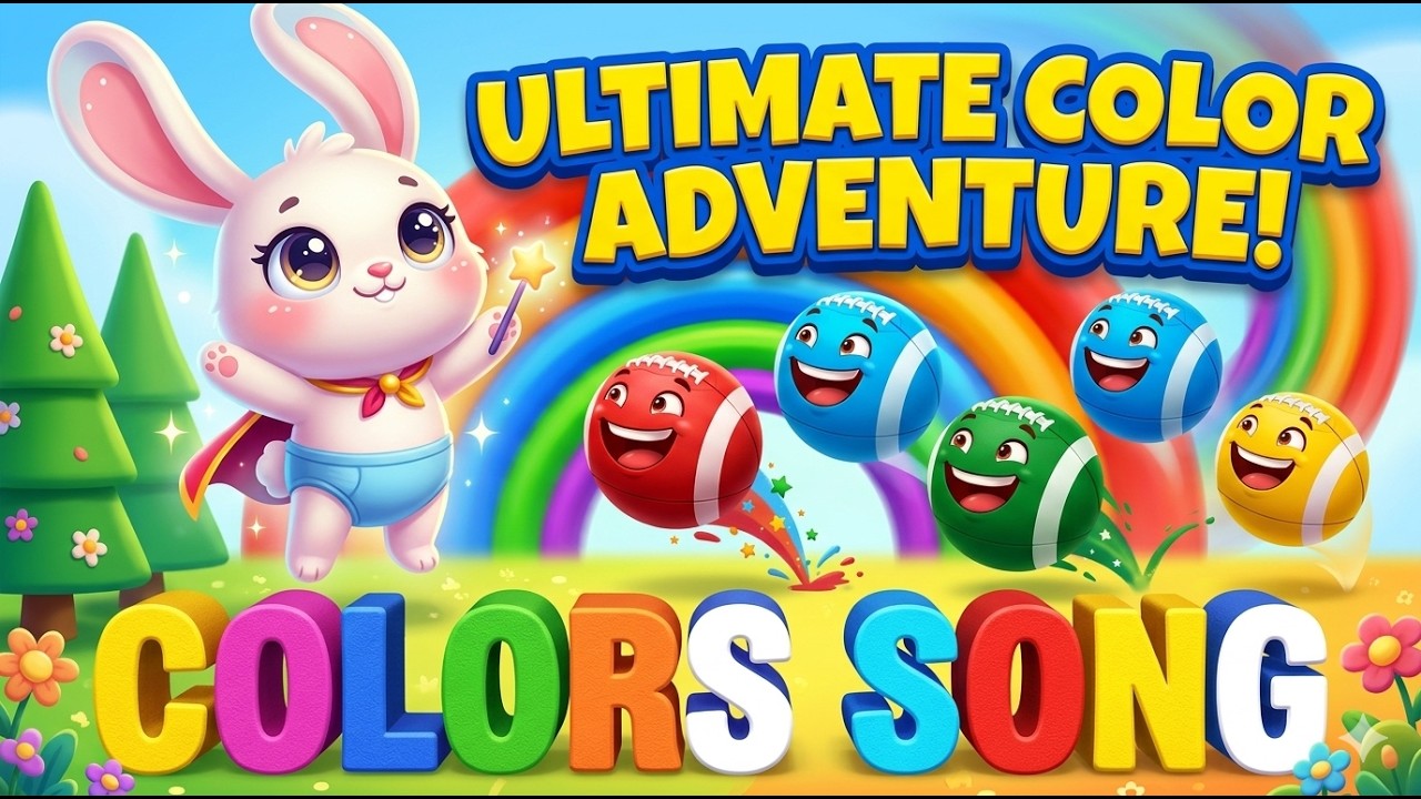 Best Colors SONG for TODDLERS 2026  | Kids NURSERY rhyme And Song