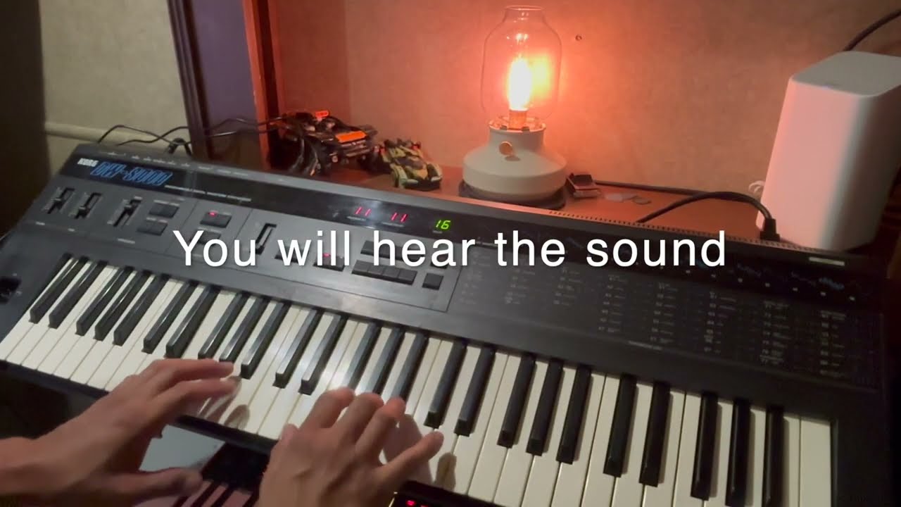 How to factory reset a Korg DW 8000 - Simple Tutorial