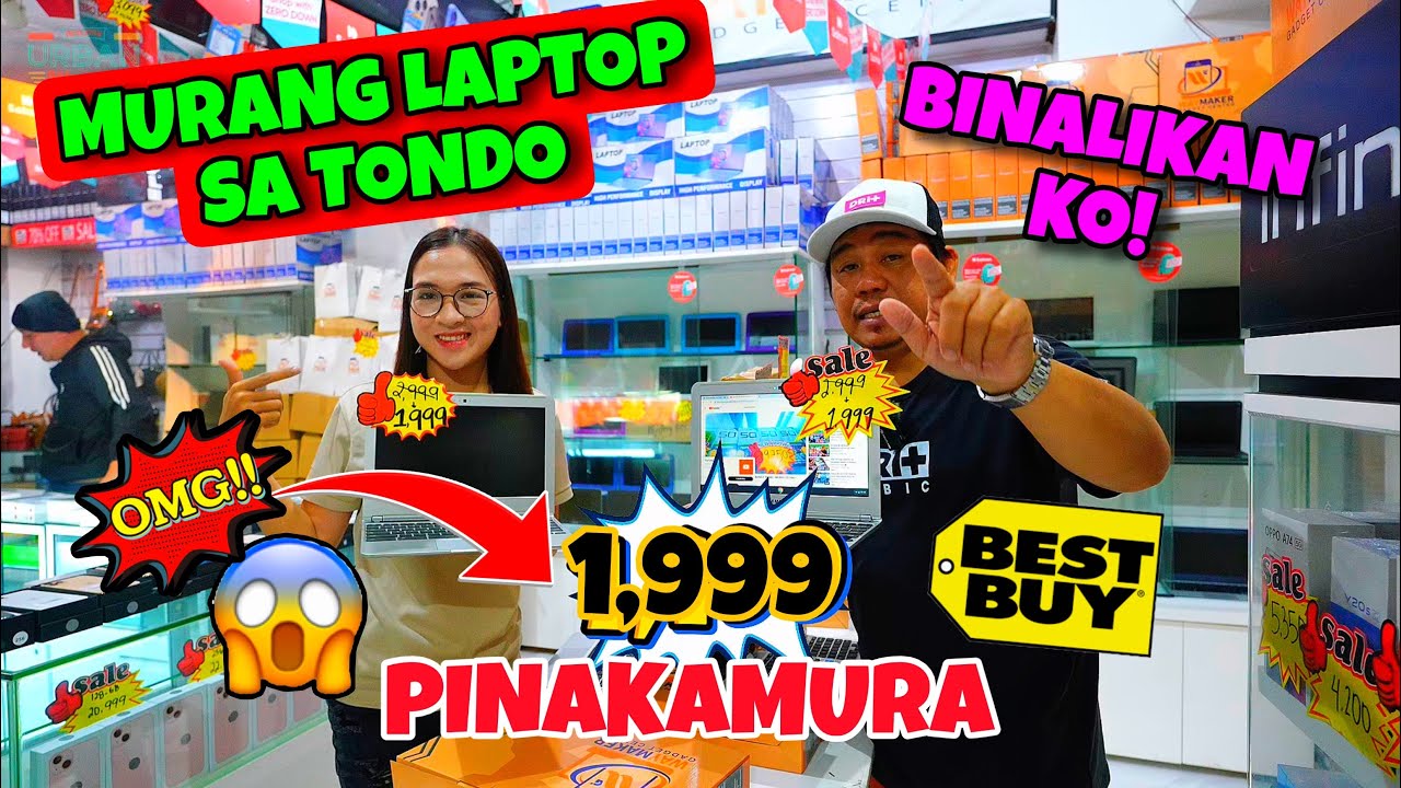 MURANG LAPTOP DITO SA TONDO AS LOW AS 1,999 LANG | GOOD FOR STUDENT