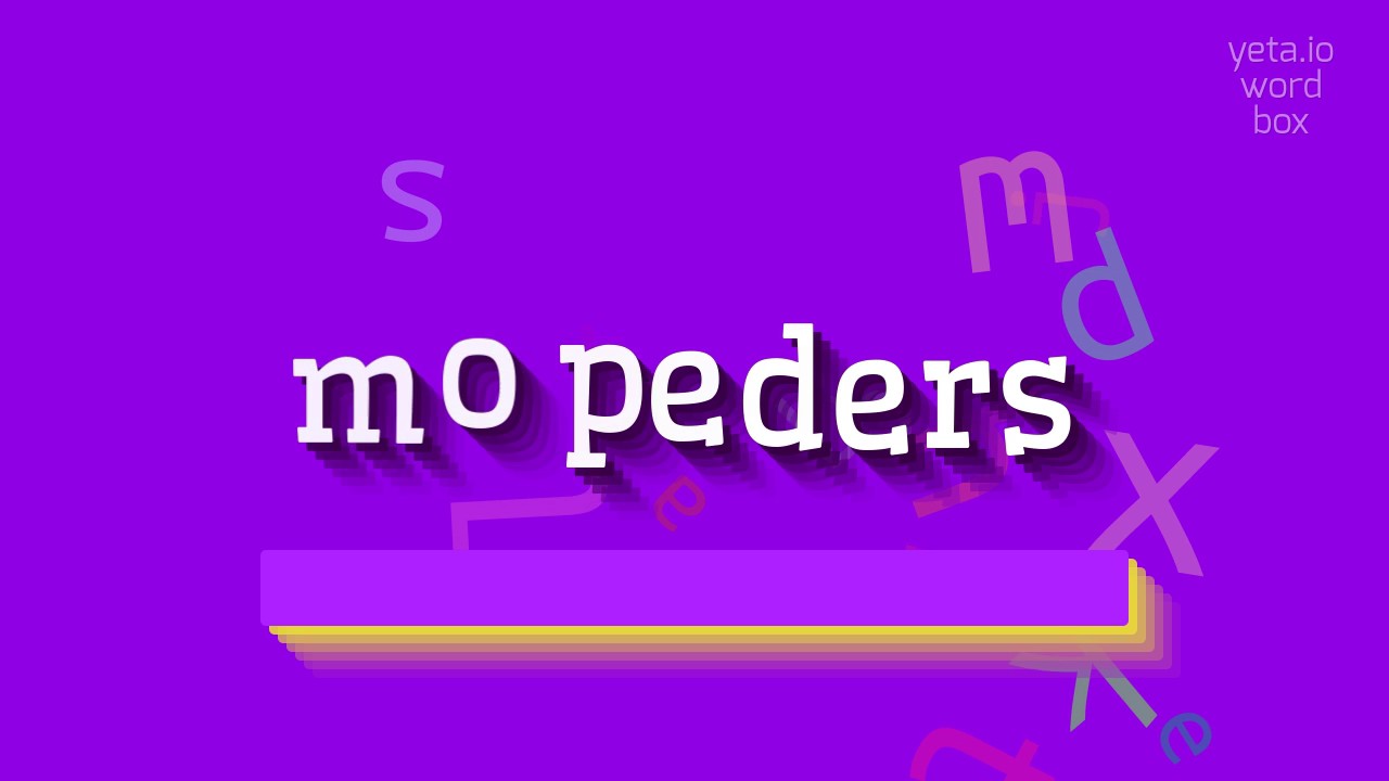 МОПЕДЕРЫ &ndash; КАК ПРОИЗНОШАЮТСЯ МОПЕДЕРЫ? (MOPEDERS - HOW TO PRONOUNCE MOPEDERS?)