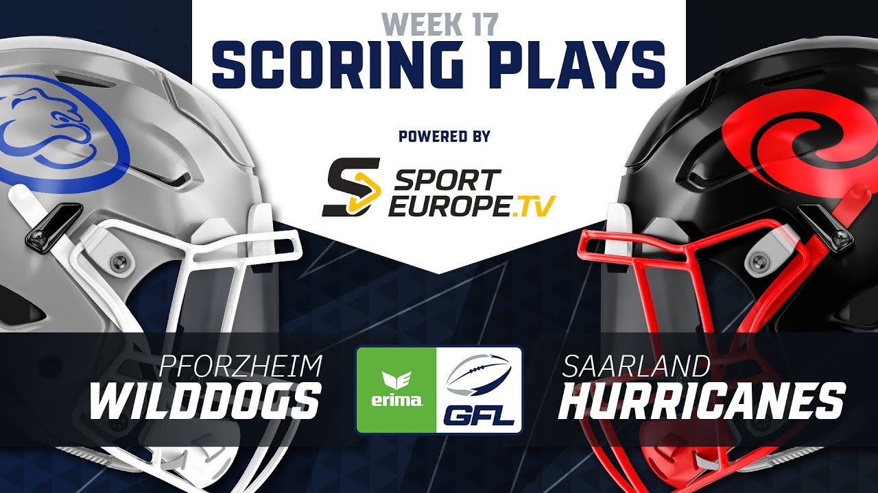 Pforzheim Wilddogs vs. Saarland Hurricanes | Highlights - ERIMA GFL | SDTV