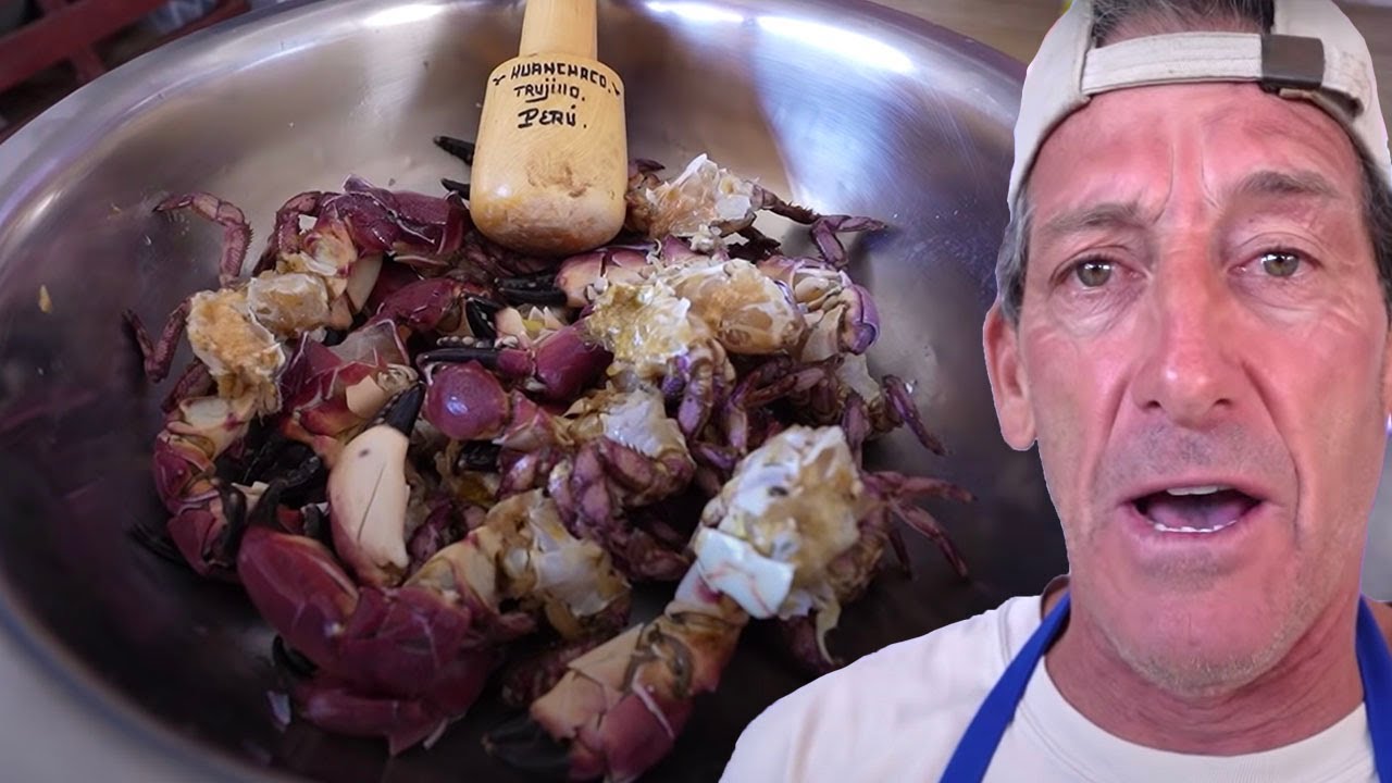 Cocinando un poderoso CEVICHE de CANGREJO