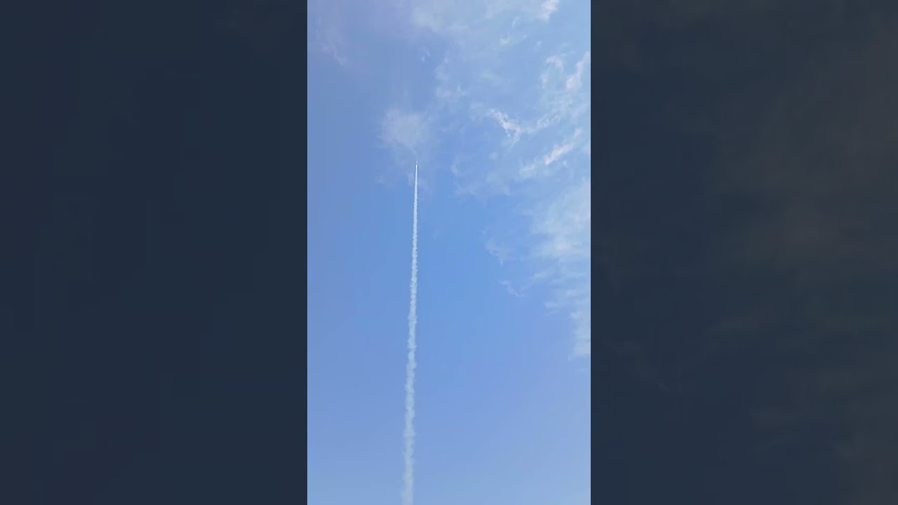 Experimental High Power Rocket Launch 