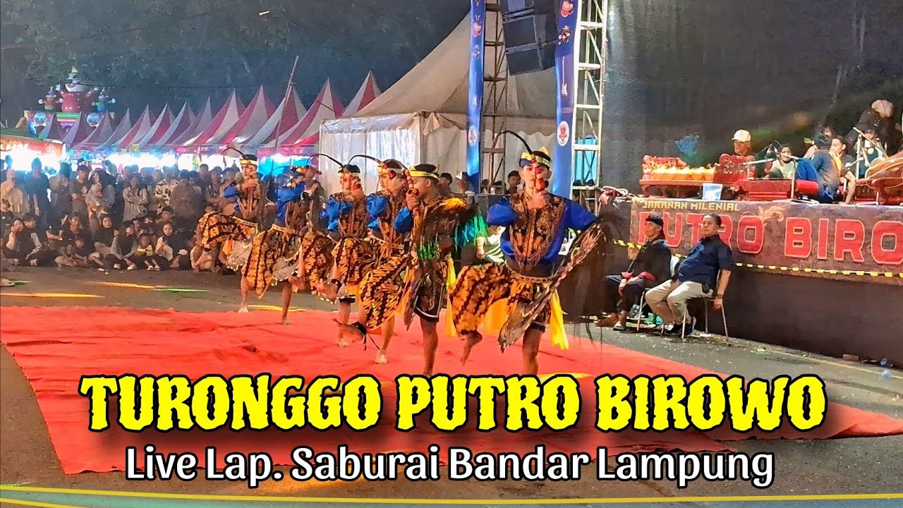 JARANAN SENTEREWE KREASI TURONGGO PUTRO BIROWO LIVE LAP. SABURAI ENGGAL BANDAR LAMPUNG | MKO-885