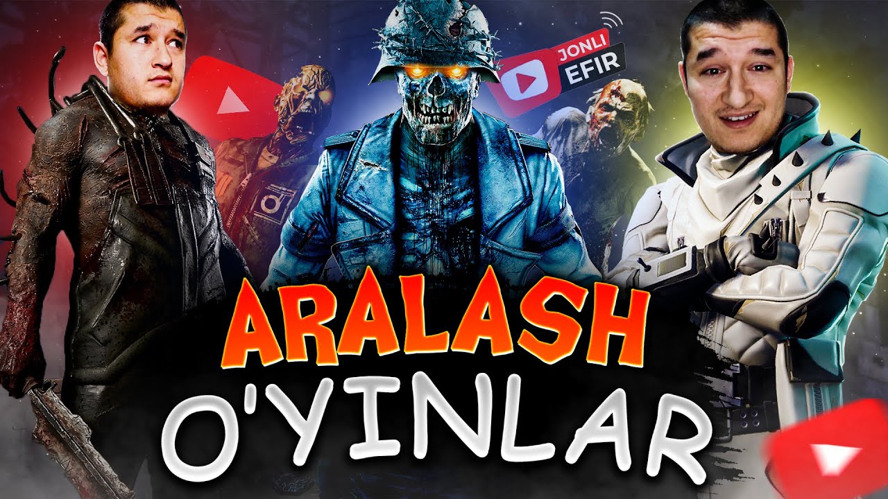 ARALASH O'YINLAR / JONLI EFIR #2