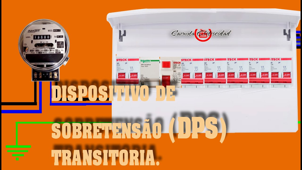 DISPOSITIVO DE SOBRETENSÃO (DPS) TRANSITORIA.