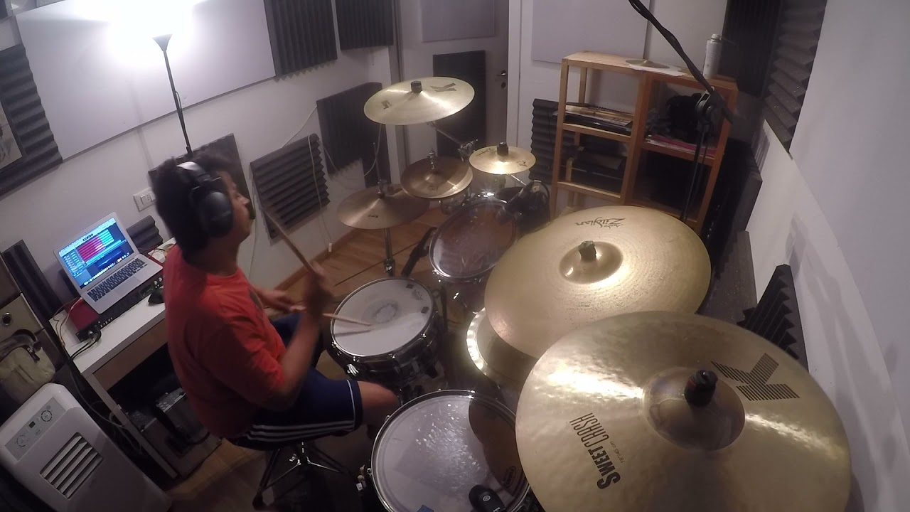 vasco rossi - anima fragile - drum cover