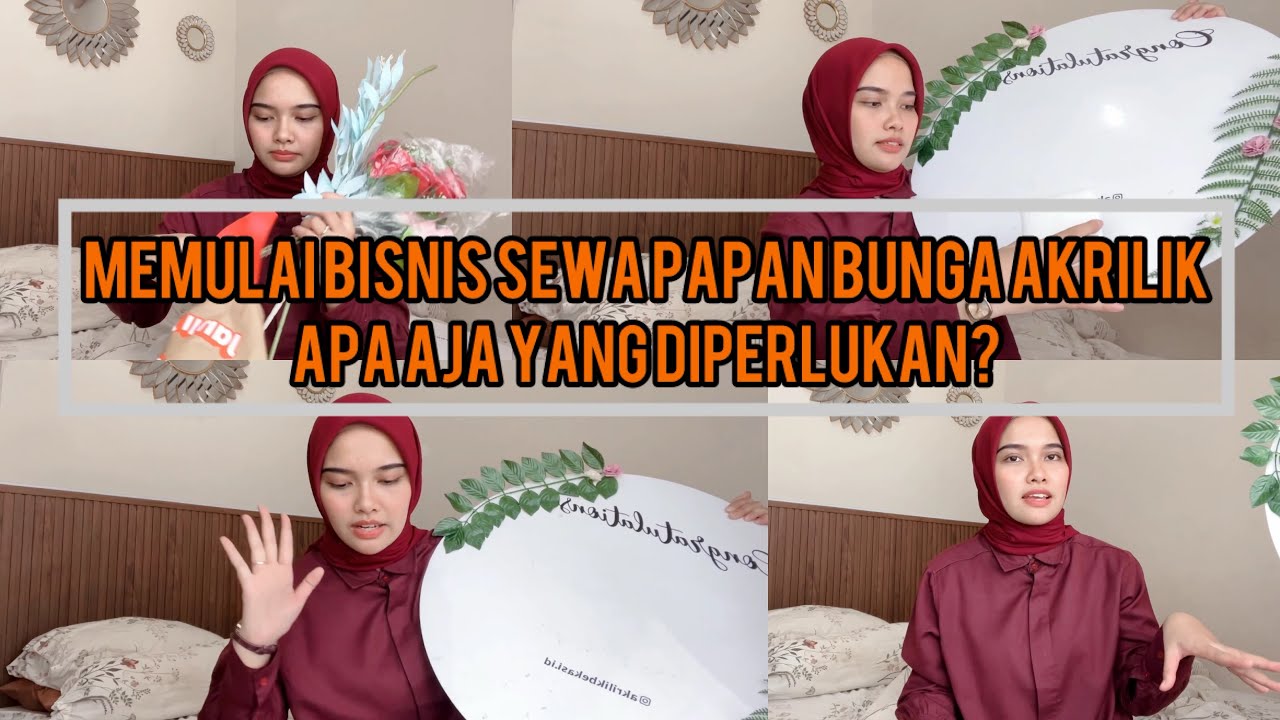 BERBAGI TIPS & TRICK MEMULAI BISNIS SEWA PAPAN BUNGA AKRILIK DI BEKASI | IG:Akrilikbekasi.id