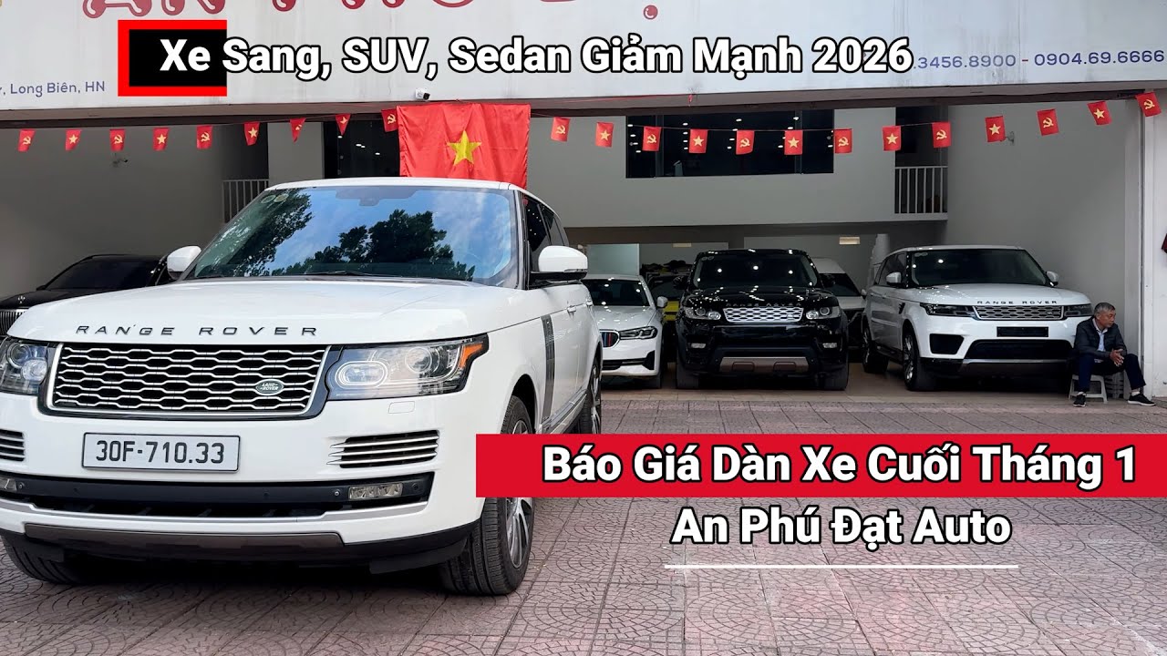 An Phú Đạt Auto Cập Nhật Các Mẫu Xe Ô tô Cũ Sang Vip Mới Về