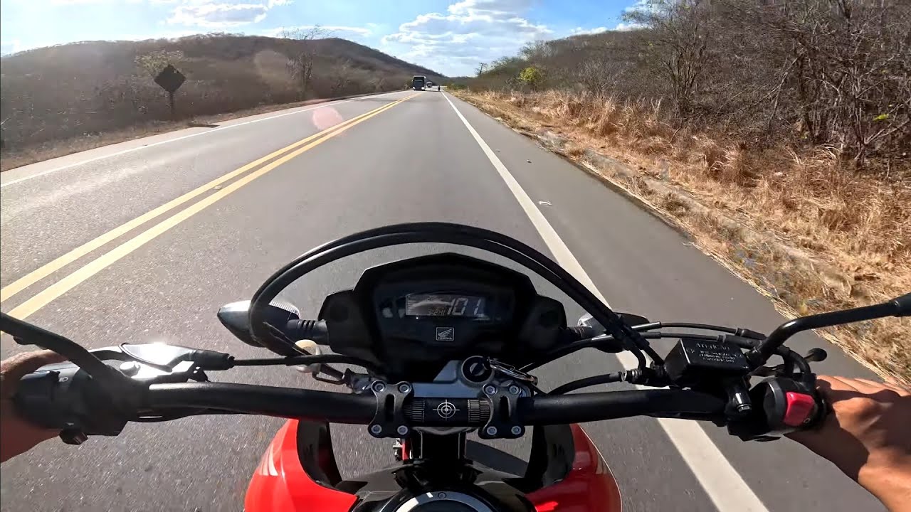 HONDA BROS 160 OLHA O VISUAL | MOTOVLOG 