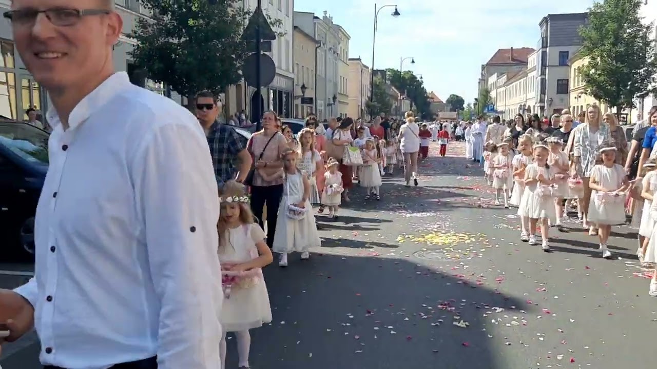 Procesja Bożego Ciała. Leszno 2022