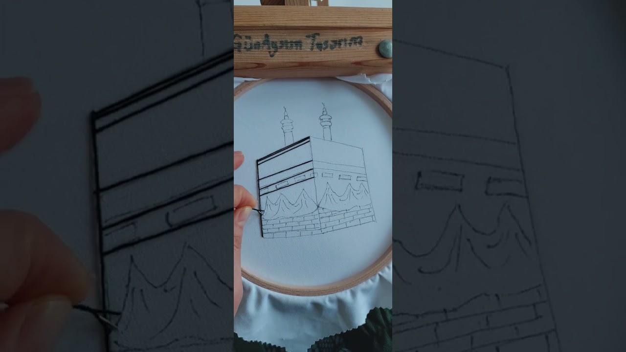 Nakış ile kAbe işleme