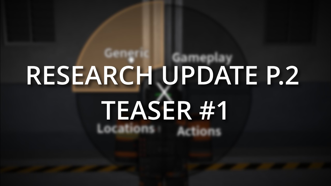 SCP: Roleplay | Research Update Part 2 Teaser #1