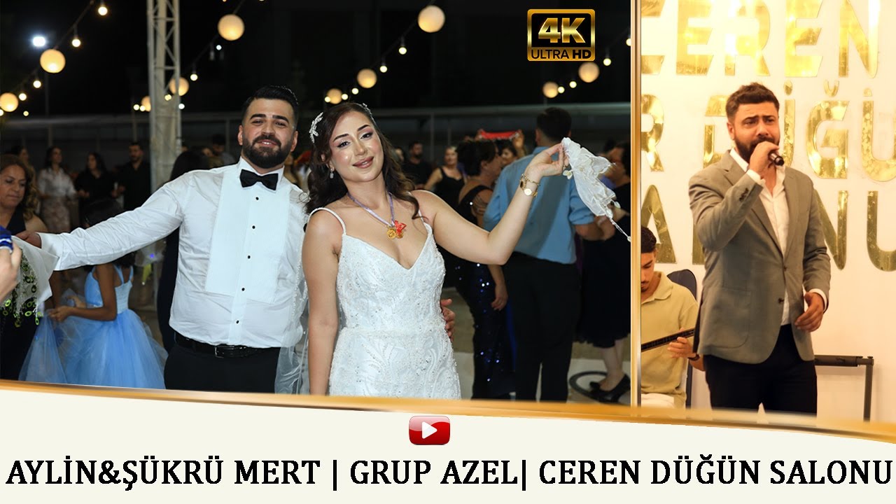 Aylin & Şükrü Mert - GRUP AZEL -  AHBAP PRODÜKSİYON - ELBİSTAN DÜĞÜNÜ HALAY&ŞEVKO