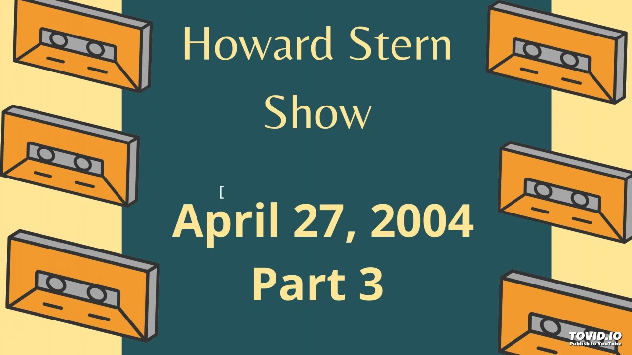2004 - 4 - 27 - 3 - Howard Stern Show - Robin's News