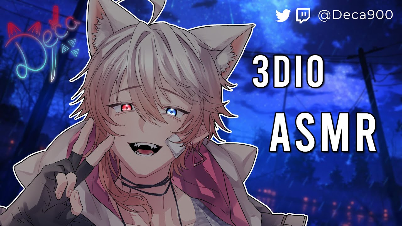 [3DIO] [ASMR] 🎧 Soft Wolfboy gives you Tingles and Earlicks~