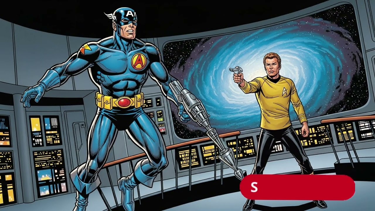 What If Captain Action Met Captain Kirk in Star Trek? | The Ultimate Crossover