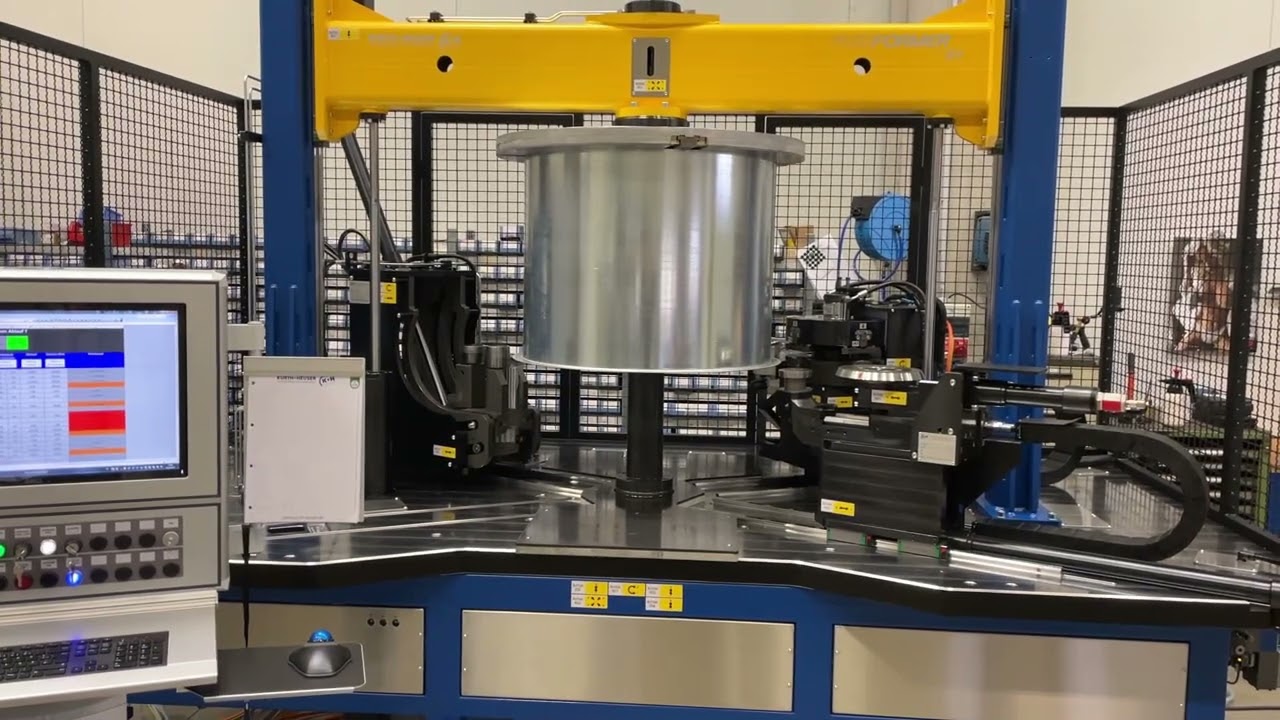 K+H FLEXFORMER Flanging, Punching Holes