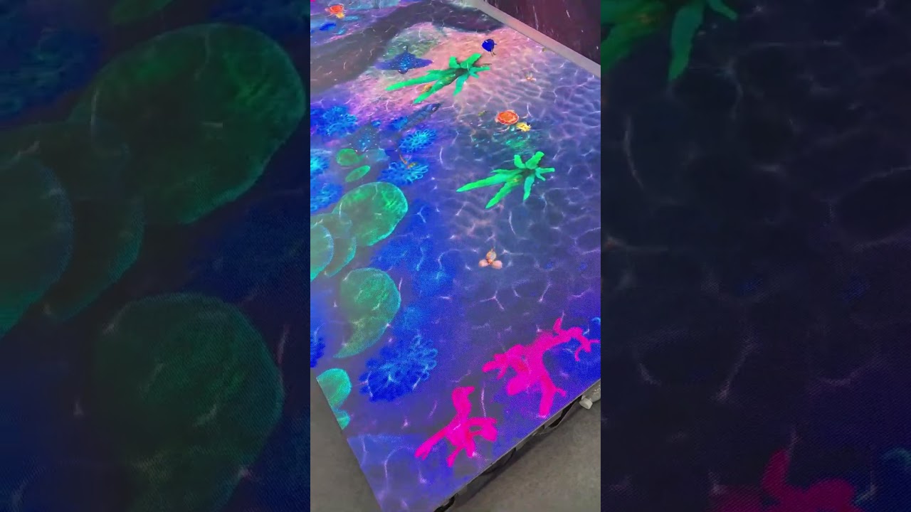 Step Into the Future: Interactive Floor LED Display Unleashed!