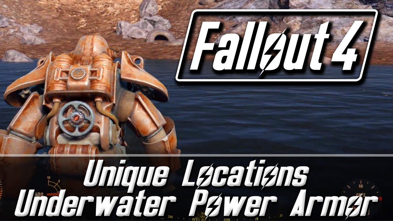 Fallout 4 Unique Locations - Underwater Power Armor | Revered Legend