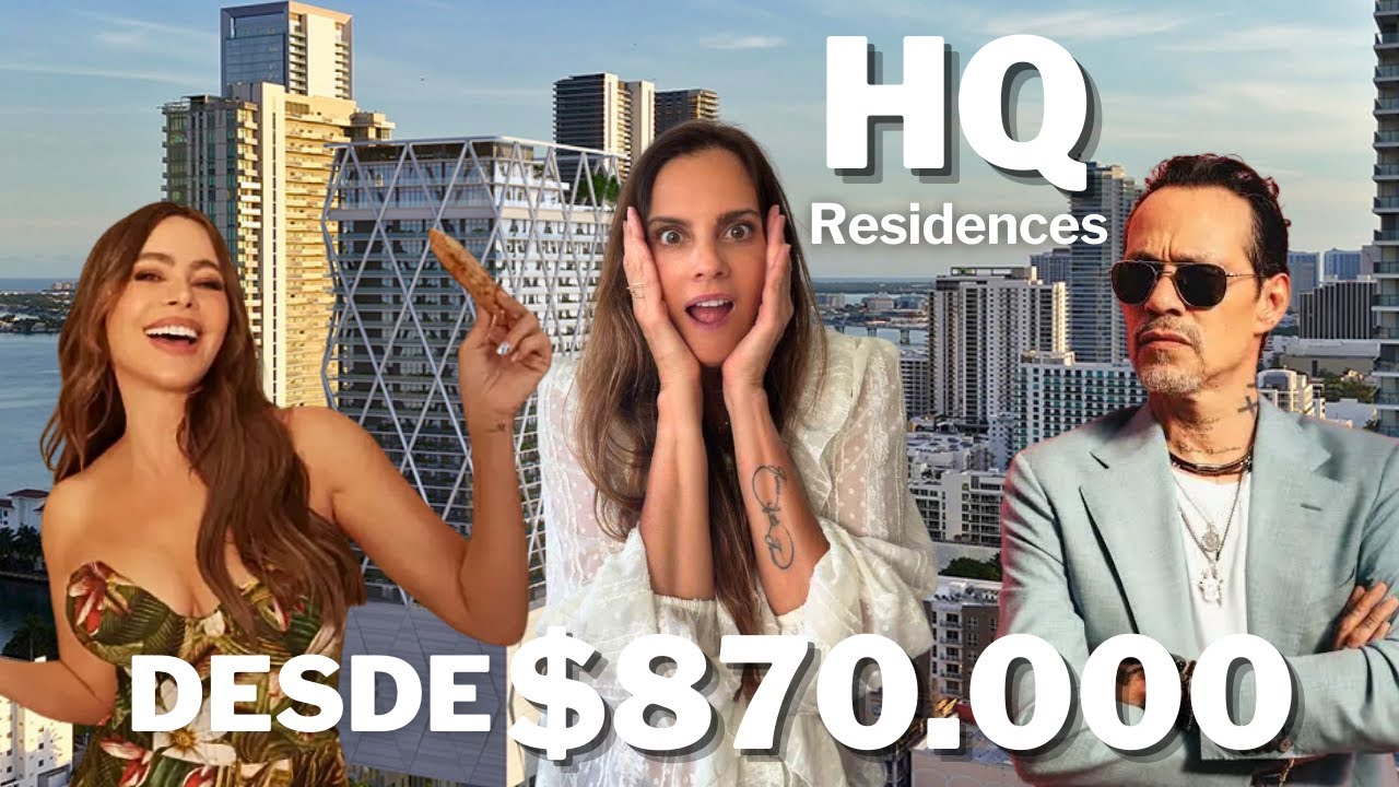✨ HQ Residences Edgewater: Lujo, Celebridades y el Sello de Sofía Vergara y Marc Anthony ✨