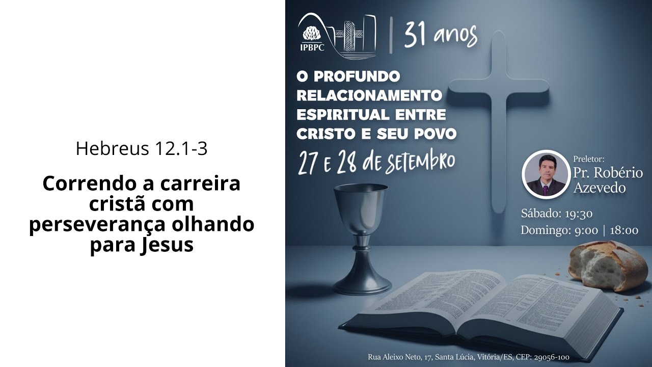 hb 12.1-3 - Correndo a carreira cristã com perseverança