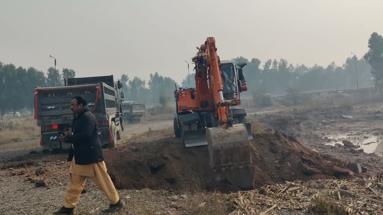 biggest CAT excavator truck RC Model