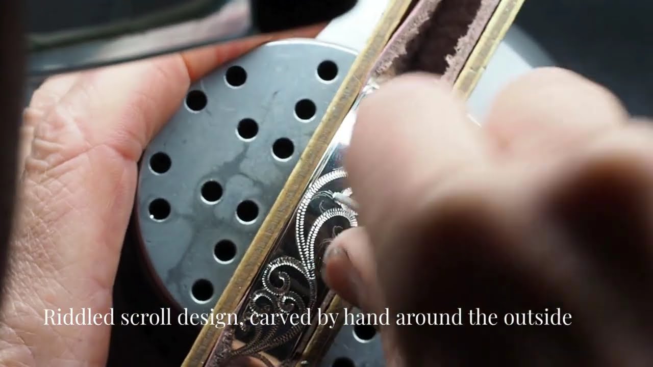 Hand Engraving a Scroll Cuff Bracelet | Behind the Scenes of Timeless Craftsmanship