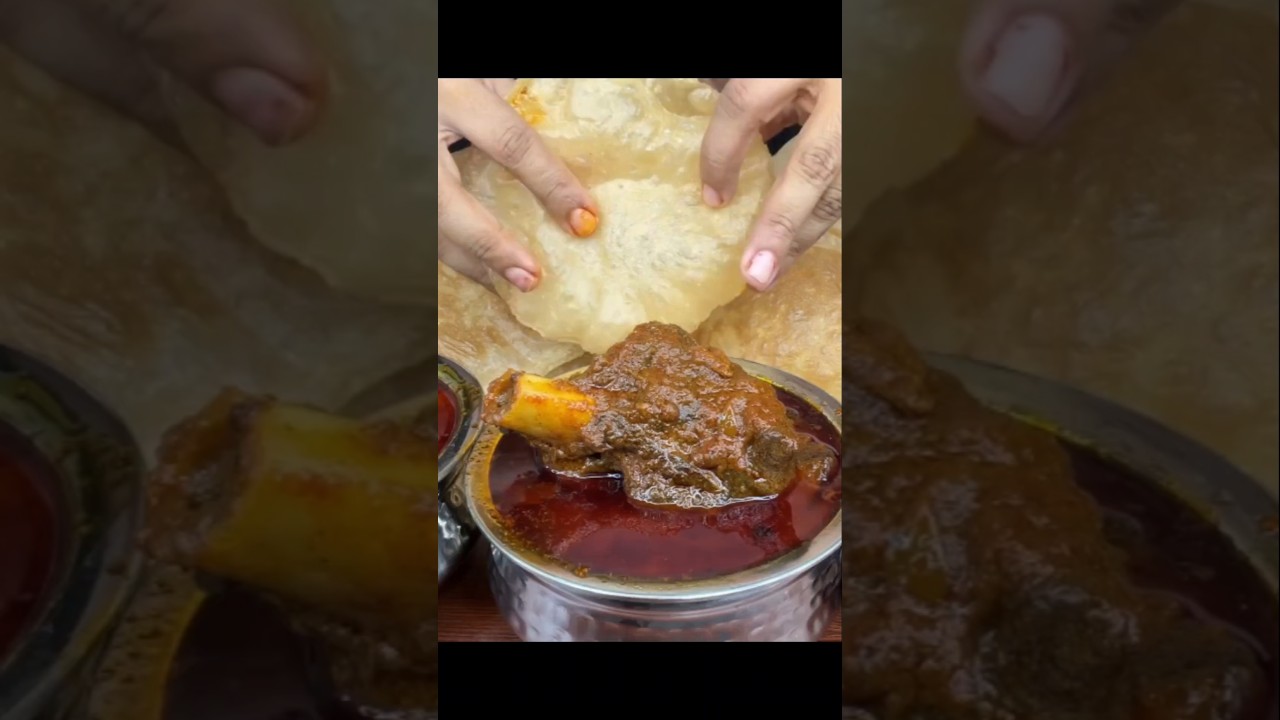 ASMR: Eating Puri and Rice Eating Challenge 😍😋 Chicken Mutton Egg Curry and whole Chicken Mukbang🔥