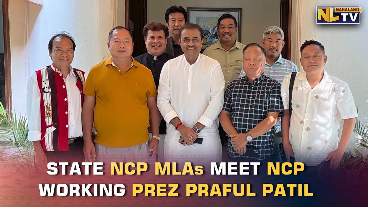 STATE NCP MLAs CALLS ON NCP WORKING PRESIDENT PRAFUL PATIL IN NATIONAL CAPITAL