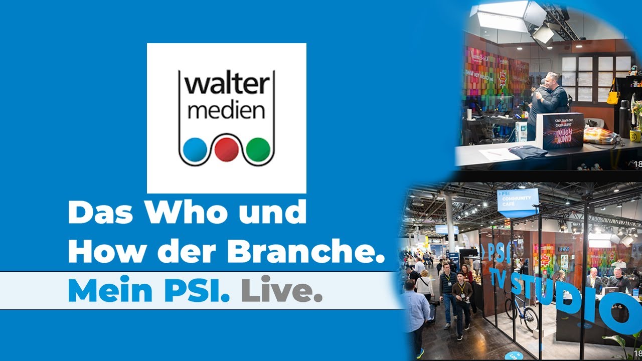 PSI TV LIVE 2026 - Walter Medien