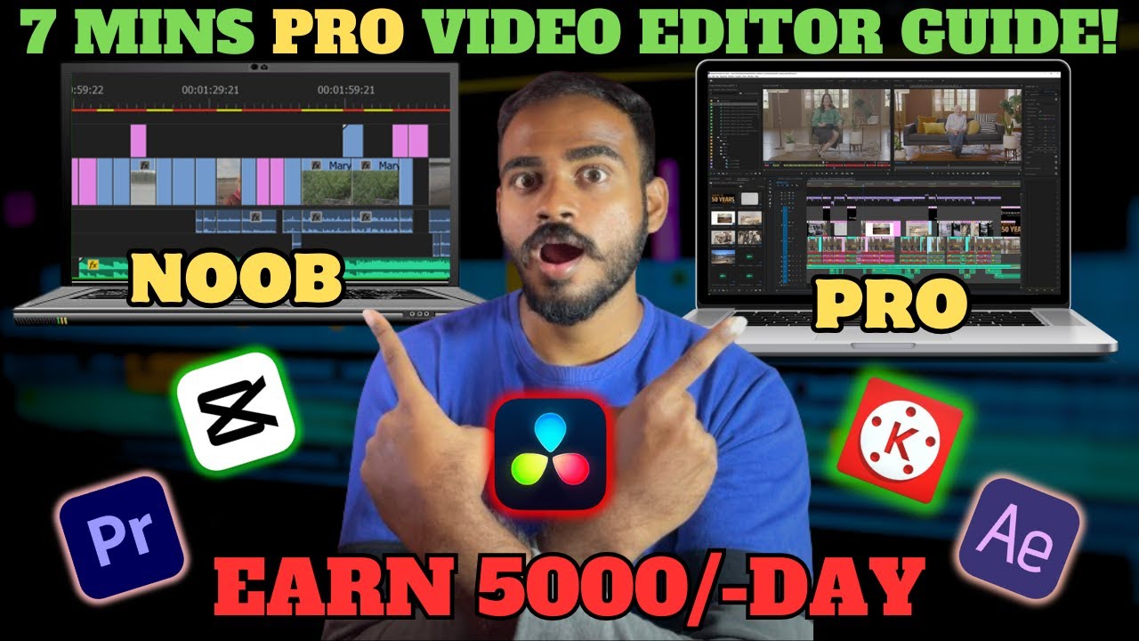 HOW TO BECOME A BEGINNER-PRO VIDEO EDITOR (TAMIL) IN 2024? | FULL STEP BY STEP GUIDE