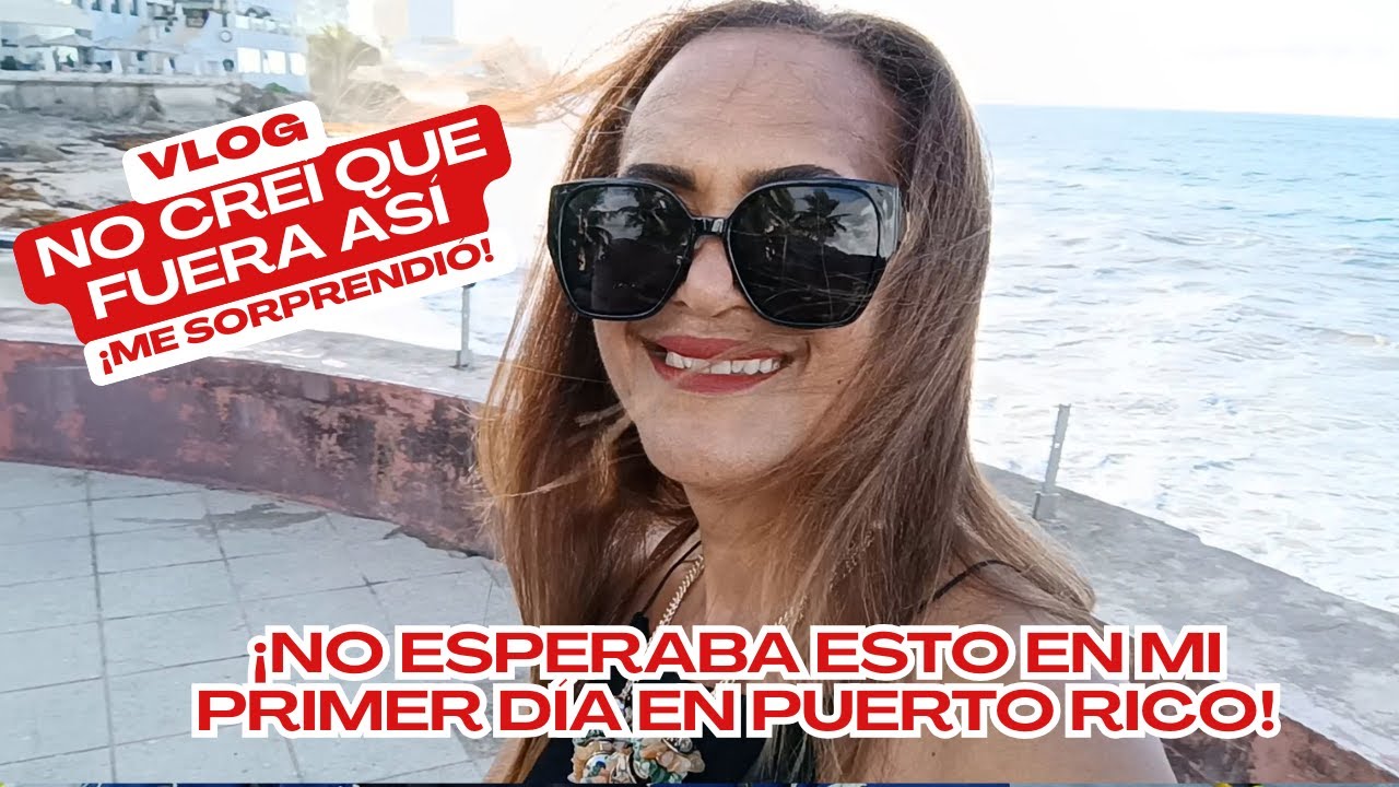 “¡No esperaba esto en mi primer día en Puerto Rico! 🇵🇷✨ (Viejo San Juan + vida nocturna)”
