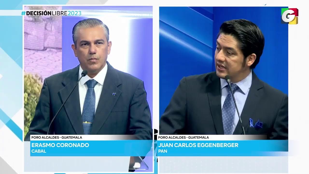 FORO CON CANDIDATOS A LA ALCALDÍA DEL MUNICIPIO DE GUATEMALA