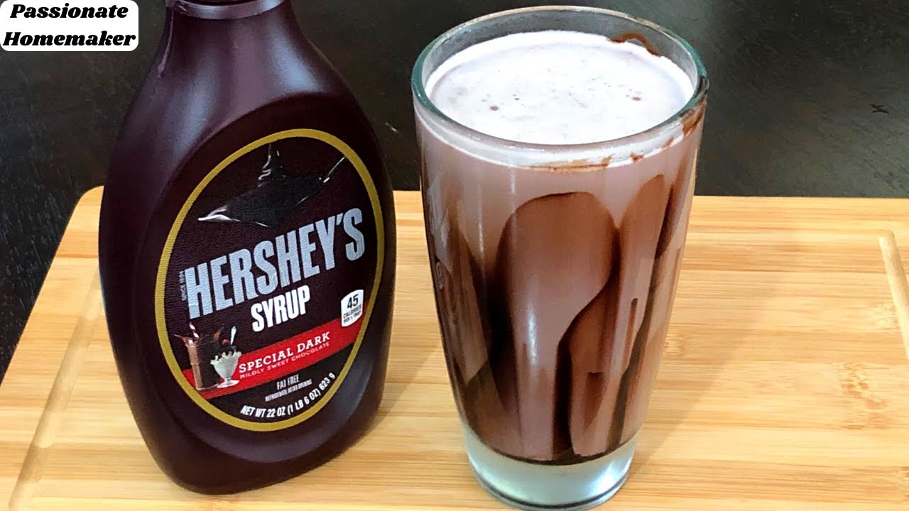 Hershey&rsquo;s Milkshake - Hershey's Chocolate Milkshake Recipe-Hershey's Chocolate Shake-Easy Milkshake