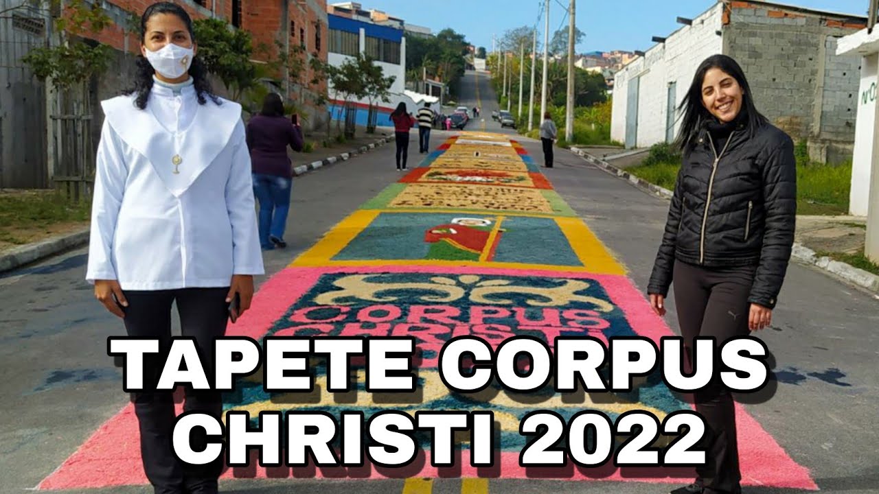 Tapete de Corpus Christi 2022
