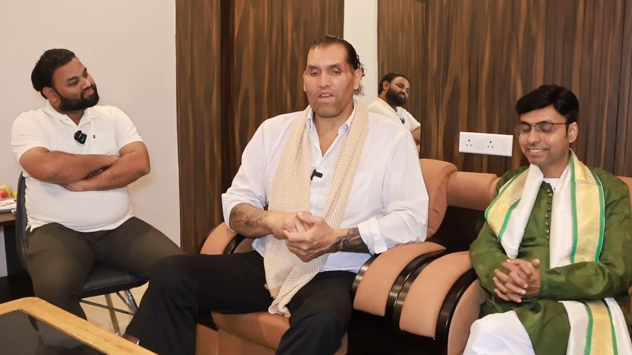 Rk Sir के भतीजी की शादी में बिहार पहुंचे The Great Khali, पेश की दोस्ती की मिशाल