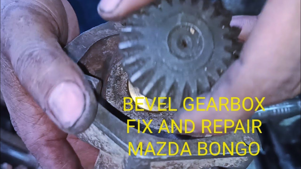 HOW TO FIX AND REPAIR BEVEL GEARBOX MAZDA BONGO