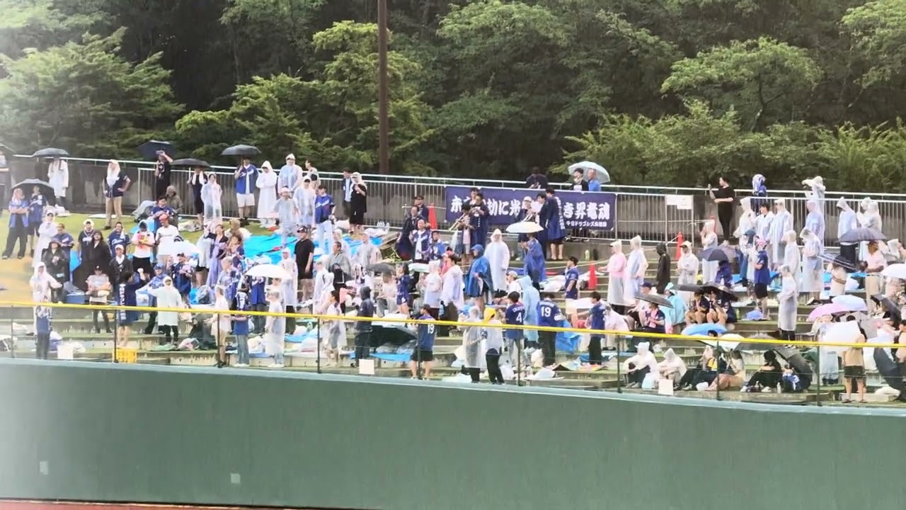 【応援好き向け】中日 雨天中断中OBメドレー 応援歌 2025/07/09 巨人戦 ドラゴンズ