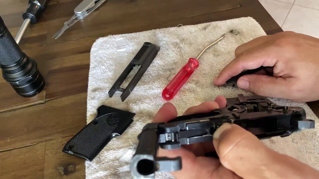 Beretta Tomcat 3032 Double Action Failure - Fixed