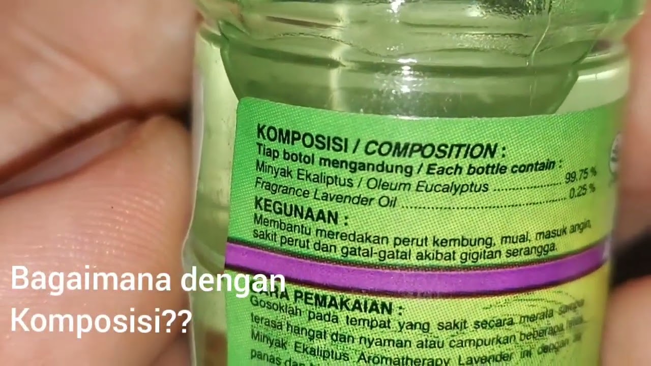 Minyak Ekaliptus Aroma Terapi Lavender | Varian dari Minyak Kayu Putih | Oleum Eucalyptus