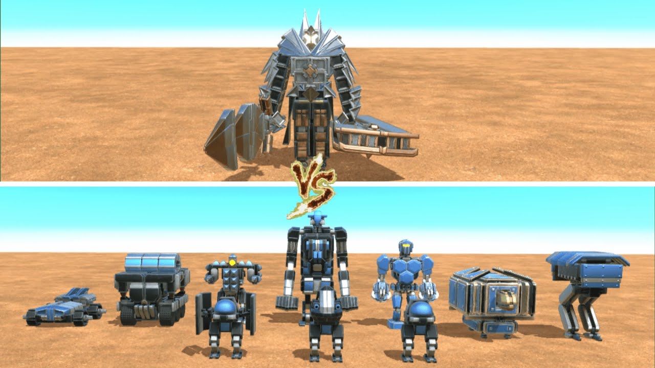 Rogue VS All Units - Age of Warbots