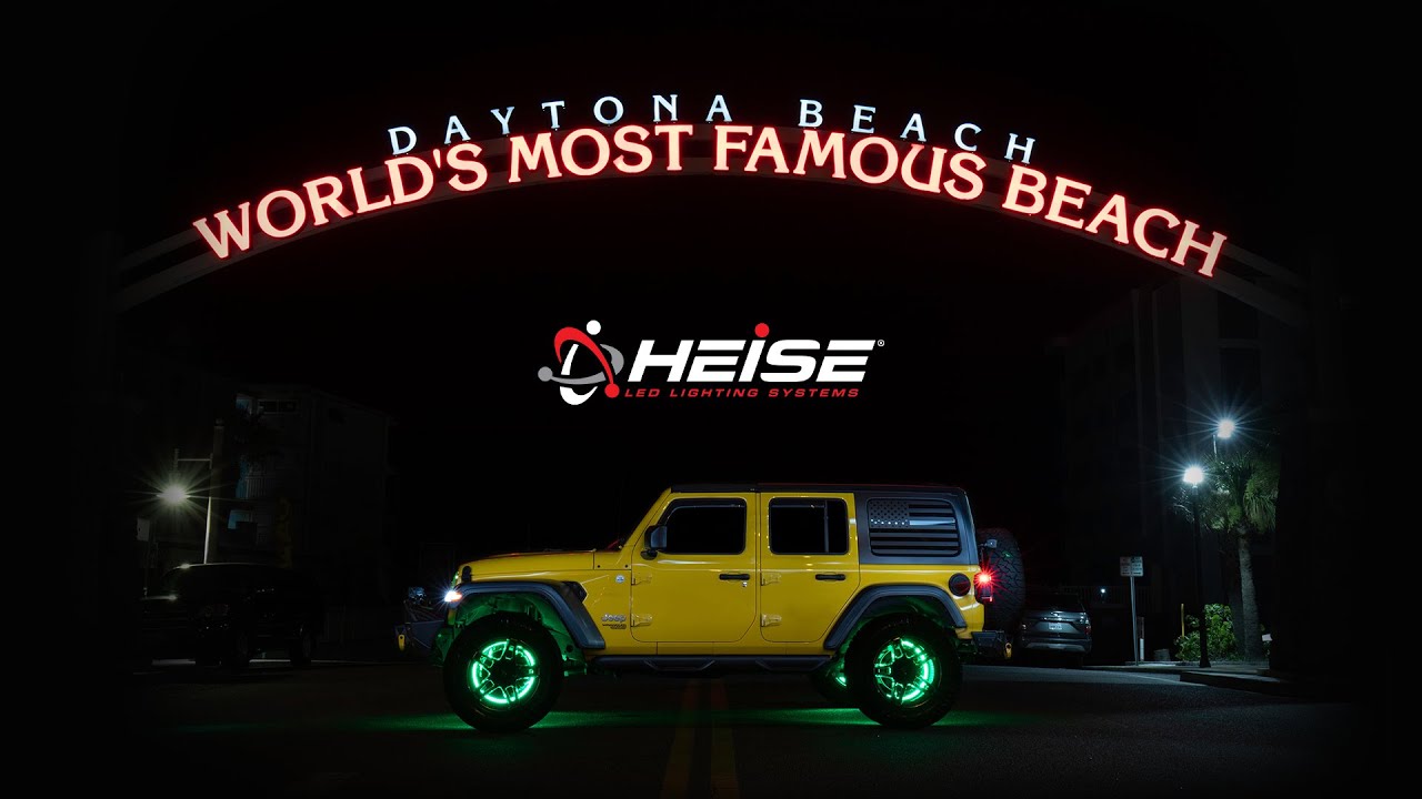 Metra and Heise LED Lights on a 2021 Jeep Wrangler JL