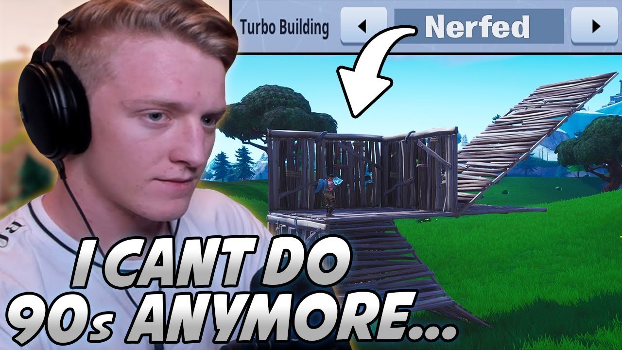 Tfue Gets UPSET After He CAN'T Do 90's Anymore Since Epic 