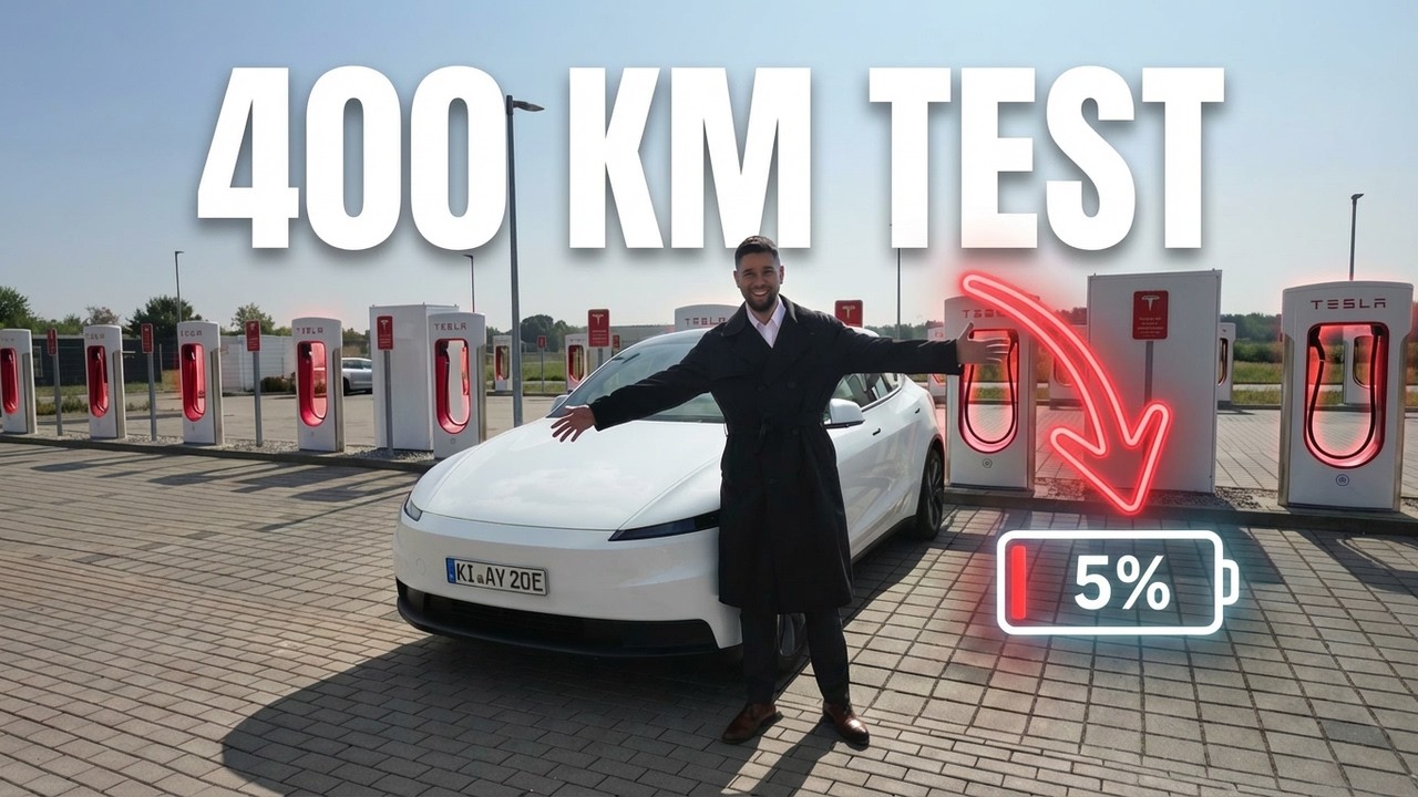 400 km mit dem Tesla Model Y Standard 2026 &ndash; unsere erste Langstrecke!