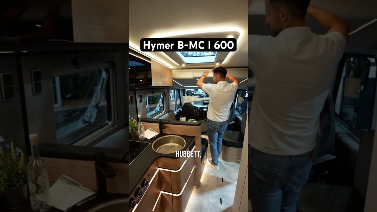 Hymer B-MC I 600 (2026) Sch&ouml;nstes vollintegriertes Wohnmobil! #wohnmobil #hymer #camping #roomtour