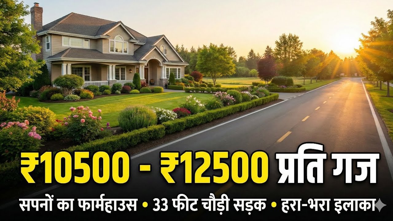 🔥Best Investment! Farmhouse Plots in Hisar (NH-52 Touch)#Prime Location & High Returns 📞 70157 31141