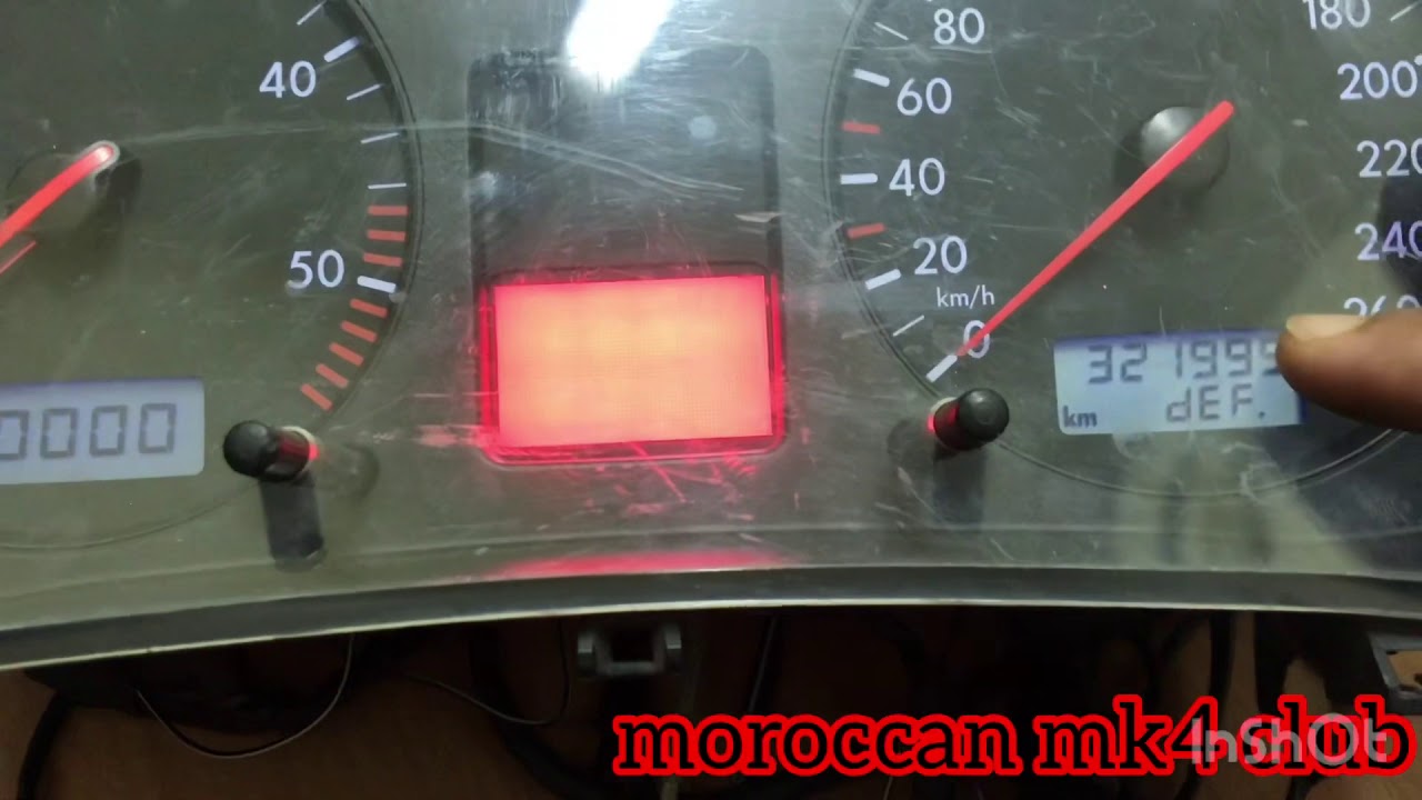 problème compteur golf 4