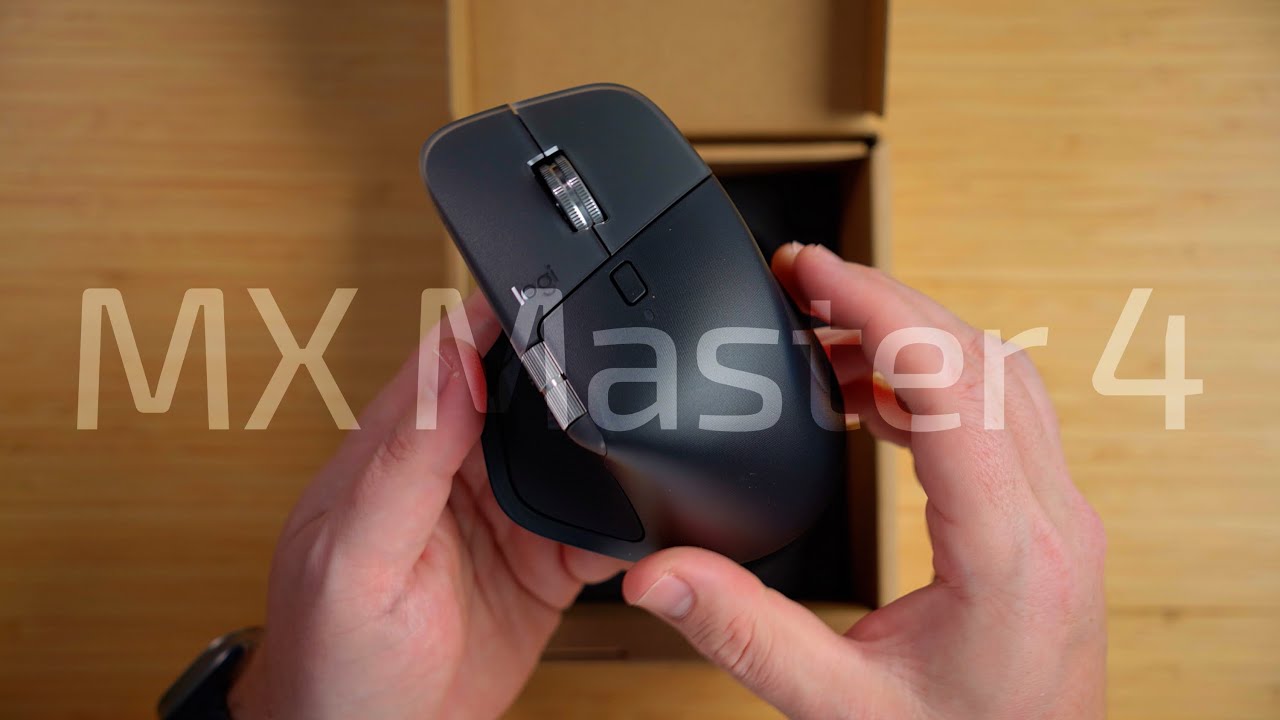 MX Master 4, novo mouse flagship da Logitech [unboxing + hands-on]